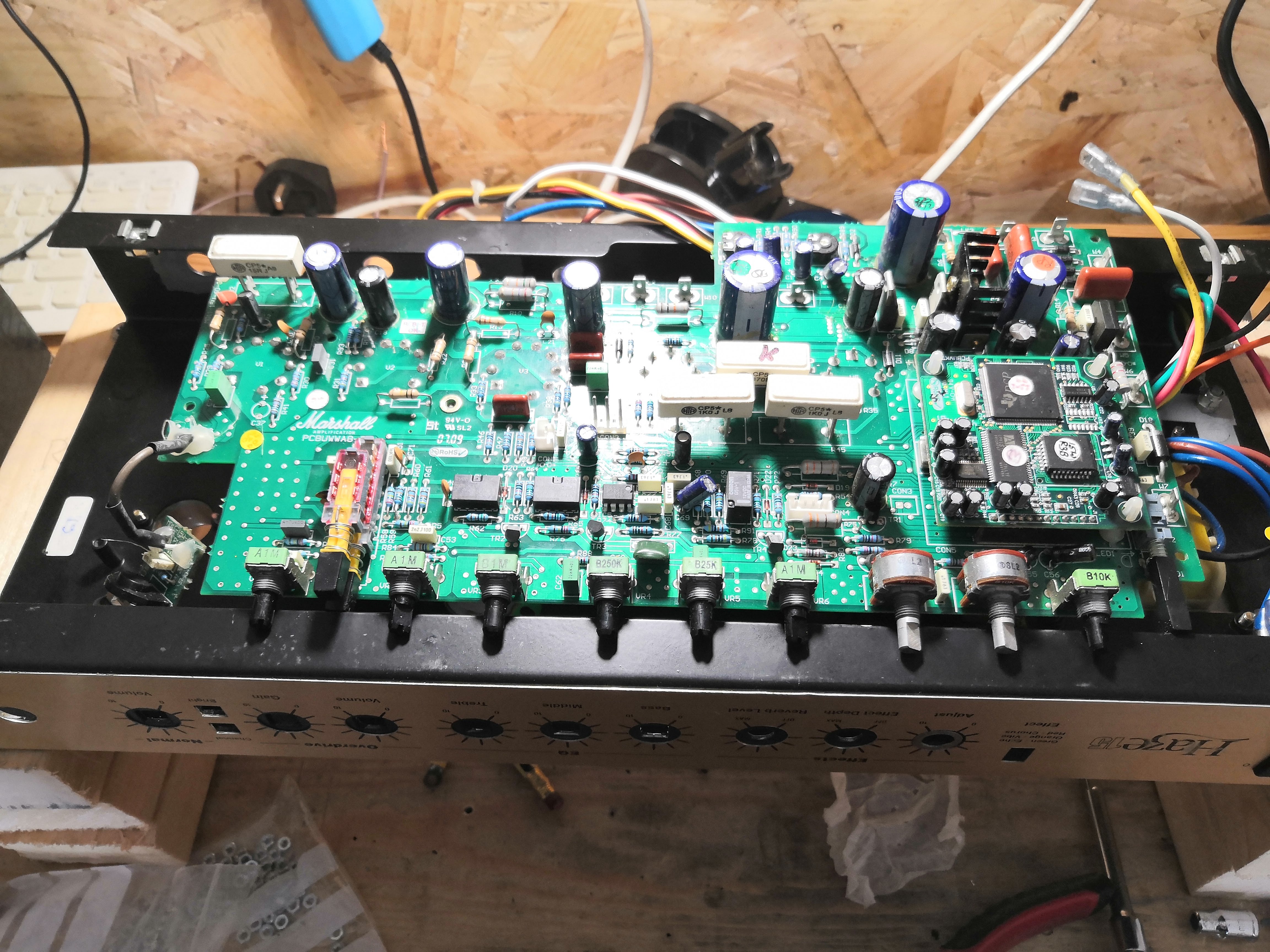 Marshall Haze 15 watt PC board